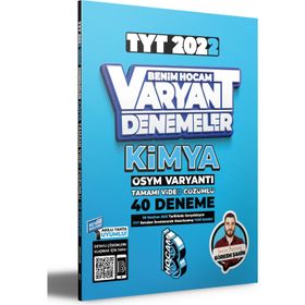 Benim Hocam Yayınları 2022 Tyt Kimya Tamamı Video Çözümlü 40 Deneme Sınavı