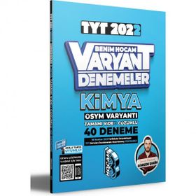 Benim Hocam Yayınları 2022 Tyt Kimya Tamamı Video Çözümlü 40 Deneme Sınavı