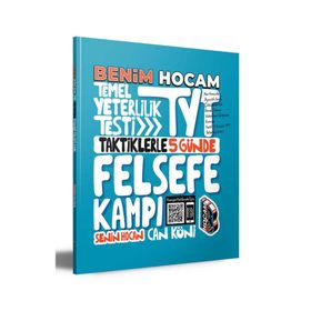 Benim Hocam Yayınları 2022 Tyt Taktiklerle 5 Günde Felsefe Kampı