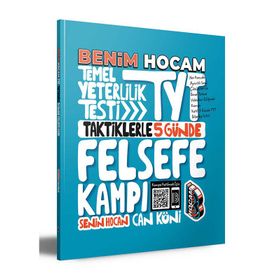 Benim Hocam Yayınları 2022 Tyt Taktiklerle 5 Günde Felsefe Kampı
