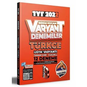 Benim Hocam Yayınları 2022 Tyt Türkçe Tamamı Video Çözümlü 12 Deneme Sınavı