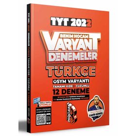 Benim Hocam Yayınları 2022 Tyt Türkçe Tamamı Video Çözümlü 12 Deneme Sınavı