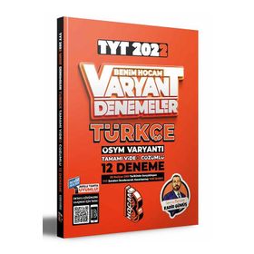 Benim Hocam Yayınları 2022 Tyt Türkçe Tamamı Video Çözümlü 12 Deneme Sınavı