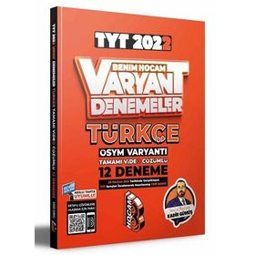 Benim Hocam Yayınları 2022 Tyt Türkçe Tamamı Video Çözümlü 12 Deneme Sınavı