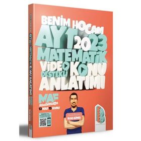 Benim Hocam Yayınları 2023 AYT Matematik Video Destekli Konu Anlatımı