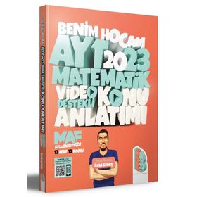 Benim Hocam Yayınları 2023 AYT Matematik Video Destekli Konu Anlatımı