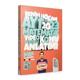Benim Hocam Yayınları 2023 AYT Matematik Video Destekli Konu Anlatımı