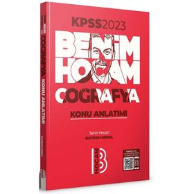 Benim Hocam Yayınları 2023 KPSS Coğrafya Konu Anlatımı