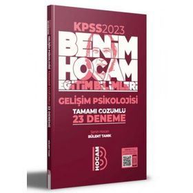 Benim Hocam Yayınları 2023 KPSS Eğitim Bilimleri Gelişim Psikolojisi Tamamı Çözümlü 23 Adet Deneme