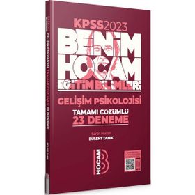 Benim Hocam Yayınları 2023 KPSS Eğitim Bilimleri Gelişim Psikolojisi Tamamı Çözümlü 23 Adet Deneme