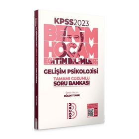 Benim Hocam Yayınları - 2023 KPSS Eğitim Bilimleri Gelişim Psikolojisi Tamamı Çözümlü Soru Bankası
