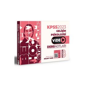 Benim Hocam Yayınları - 2023 KPSS Eğitim Bilimleri Gelişim Psikolojisi Video Ders Notları