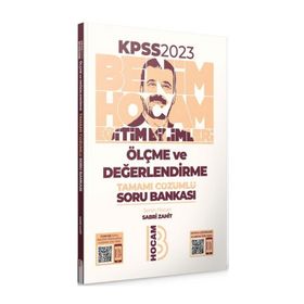 Benim Hocam Yayınları - 2023 KPSS Eğitim Bilimleri Ölçme ve Değerlendirme Tamamı Çözümlü Soru