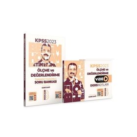 Benim Hocam Yayınları - 2023 KPSS Eğitim Bilimleri Ölçme ve Değerlendirme Video Ders Notları