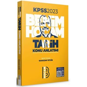 Benim Hocam Yayınları - 2023 KPSS Tarih Konu Anlatımı