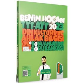 Benim Hocam Yayınları 2023 TYT AYT Din Kültürü ve Ahlak Bilgisi Video Destekli Konu Anlatımlı Soru Bankası