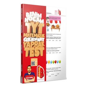 Benim Hocam Yayınları 2023 TYT Matematik Çek Kopart Yaprak Test