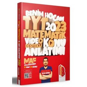 Benim Hocam Yayınları 2023 TYT Matematik Video Destekli Konu Anlatımı