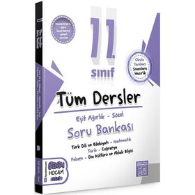 Benim Hocam Yayınları - 2024 11. Sınıf Eşit Ağırlık Sözel Tüm Dersler Soru Bankası