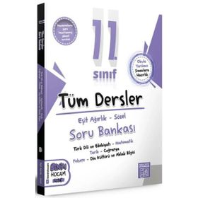 Benim Hocam Yayınları - 2024 11. Sınıf Eşit Ağırlık Sözel Tüm Dersler Soru Bankası