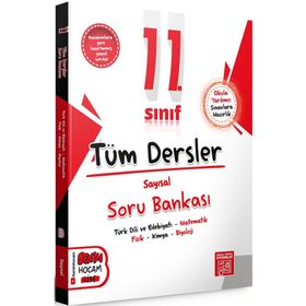 Benim Hocam Yayınları - 2024 11. Sınıf Sayısal Tüm Dersler Soru Bankası