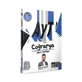 Benim Hocam Yayınları - 2024 AYT Coğrafya Video Destekli Konu Anlatımı