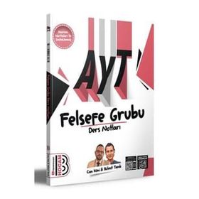 Benim Hocam Yayınları 2024 Ayt Felsefe Grubu Ders Notları