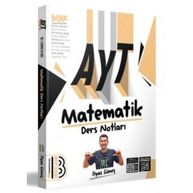 Benim Hocam Yayınları - 2024 AYT Matematik Ders Notları
