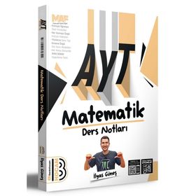Benim Hocam Yayınları - 2024 AYT Matematik Ders Notları