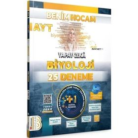 Benim Hocam Yayınları - 2024 AYT Yapay Zeka Biyoloji 25 Deneme