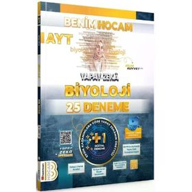 Benim Hocam Yayınları - 2024 AYT Yapay Zeka Biyoloji 25 Deneme