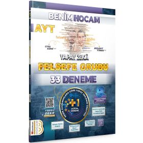 Benim Hocam Yayınları - 2024 AYT Yapay Zeka Felsefe Grubu 33 Deneme