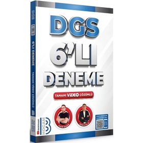 Benim Hocam Yayınları - 2024 DGS Tamamı Video Çözümlü 6'lı Deneme