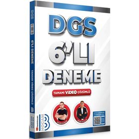 Benim Hocam Yayınları - 2024 DGS Tamamı Video Çözümlü 6'lı Deneme
