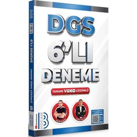 Benim Hocam Yayınları - 2024 DGS Tamamı Video Çözümlü 6'lı Deneme