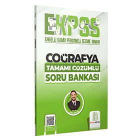 Benim Hocam Yayınları 2024 EKPSS Coğrafya Tamamı Çözümlü Soru Bankası