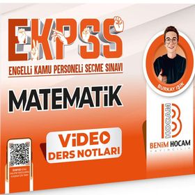 Benim Hocam Yayınları - 2024 EKPSS Matematik Video Ders Notları