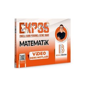 Benim Hocam Yayınları - 2024 EKPSS Matematik Video Ders Notları