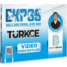 Benim Hocam Yayınları - 2024 EKPSS Türkçe Video Ders Notları