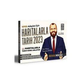 Benim Hocam Yayınları 2024 KPSS 3D Haritalarla Tarih Konu Anlatımlı