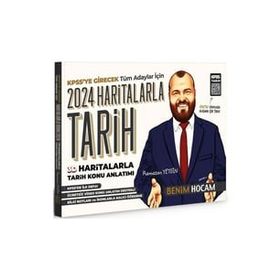 Benim Hocam Yayınları 2024 KPSS 3D Haritalarla Tarih Konu Anlatımlı