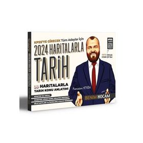 Benim Hocam Yayınları 2024 KPSS 3D Haritalarla Tarih Konu Anlatımlı