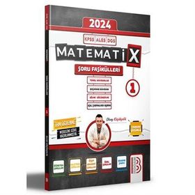 Benim Hocam Yayınları - 2024 KPSS ALES DGS Matematix Soru Fasikülleri 1