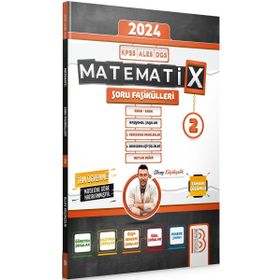 Benim Hocam Yayınları 2024 KPSS ALES DGS Matematix Soru Fasikülleri 3
