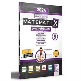 Benim Hocam Yayınları 2024 KPSS ALES DGS Matematix Soru Fasikülleri 3