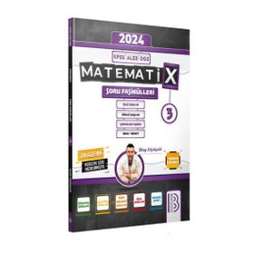 Benim Hocam Yayınları 2024 KPSS ALES DGS Matematix Soru Fasikülleri 3
