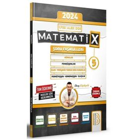 Benim Hocam Yayınları 2024 KPSS ALES DGS Matematix Soru Fasikülleri 5