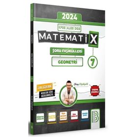 Benim Hocam Yayınları 2024 KPSS ALES DGS Matematix Soru Fasikülleri 7