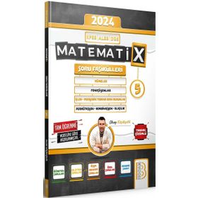 Benim Hocam Yayınları - 2024 KPSS ALES DGS Matematix Soru Fasikülleri Sayısal Kümeler Fonksiyonlar İşlem Permütasyon 5