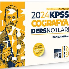 Benim Hocam Yayınları - 2024 KPSS Coğrafya Ders Notları